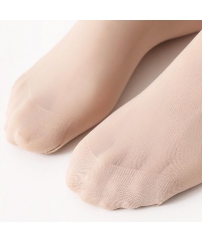 Women's 10-24 Pairs (in Gift Box) Ankle High Sheer Nylon Socks Soft Tight Hosiery with Reinforced Toe 50d 10 Pairs Beige $9.9...