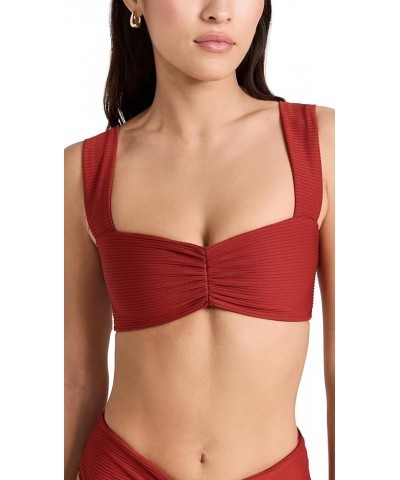 Women's Marlee Bikini Top Redwood $41.40 Swimsuits