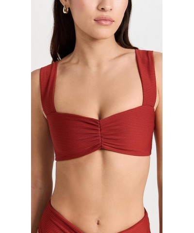 Women's Marlee Bikini Top Redwood $41.40 Swimsuits