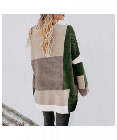 Thread and Supply Fleece Jacket Sleeve Snap Women Outwear Cardigans Down Color Long Solid Ribbed Button Knit Green 3 $20.59 S...