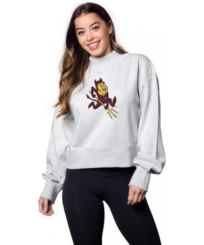 Women's Haily Sweatshirt Arizona State Sun Devils Ash Grey $20.32 Activewear