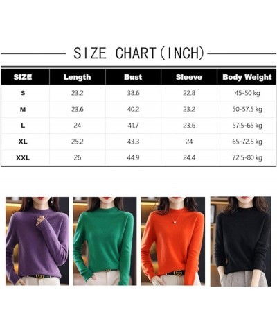 Cashmere Sweaters for Women,Soft Cozy Pullover,Cashmere Long Sleeve Crewneck Fall Winter Sweaters Beige $15.74 Sweaters