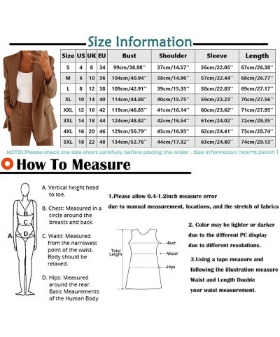 Women's Oversized Blazer Suit Long Sleeve Casual Jacket Boyfriend Style Open Front Lapel Work Office Blazer with Pockets J kh...