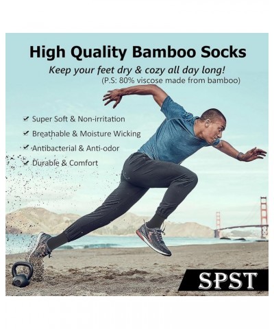 Soft Socks, Women Men Moisture Wicking Cushioned Breathable Ankle/Crew Running Hiking Low Cut Seamless Socks Small 3 Pair Cre...