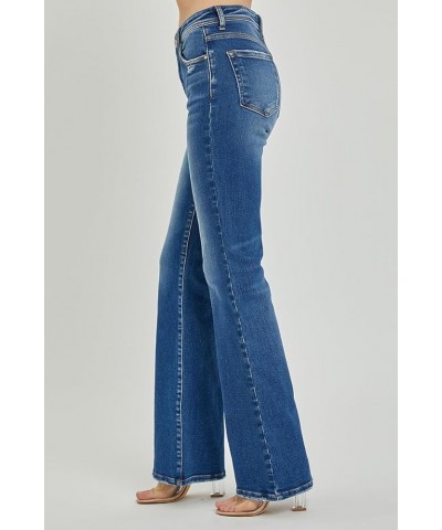 Risen Jean - Mid Rise Skinny Bootcut Jeans - RDP5523 Darkblue $37.58 Jeans