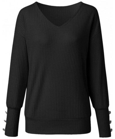 Sweaters for Women Crewneck Fall Clothes Plus Size Sweater Ribbed Knit Sweater Pullover Sweater Cute Sweater Jumper Tops Z030...