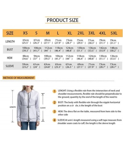 Women Zip Up Hoodie Y2K Sweatshirt Oversize Jackets Fall Outfits Rainbow Heart $19.11 Hoodies & Sweatshirts