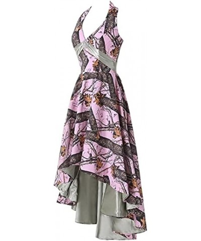 Women's Camouflage Prom Satin Wedding Bridal Dress E-grap $32.40 Dresses