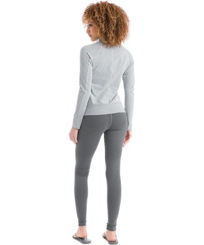 Women's Rolldown Super Long Performance Legging Style SUP06 Charcoal Heather $24.75 Activewear