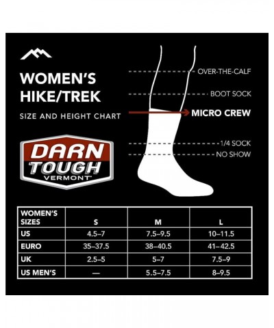 DARN TOUGH (Style 1908) Women's Hiker Hike/Trek Sock Moss Heather $15.16 Activewear