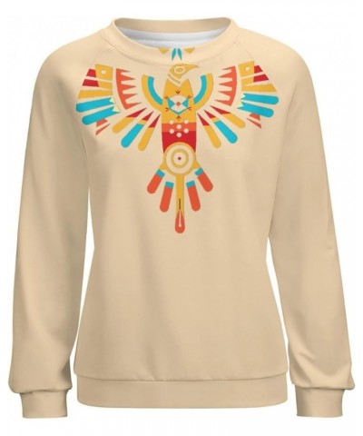 Aztec Hoodies for Women Vintage Cowboy Sweatshirt Western Tribal Pattern Pullover Artistic Country Sweatshirt Simple05 $17.97...