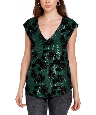 Women's Yanis Tops Sparkling Lilly Sequin $25.97 Others