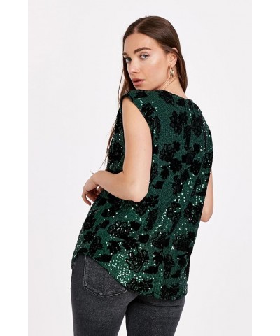 Women's Yanis Tops Sparkling Lilly Sequin $25.97 Others