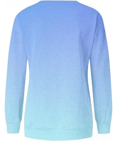 Cropped Hoodie, Womens 2023 Crewneck Long Sleeve Casual Lightweight Pullover Sweatshirts Hoodies 4-light Blue $7.60 Hoodies &...