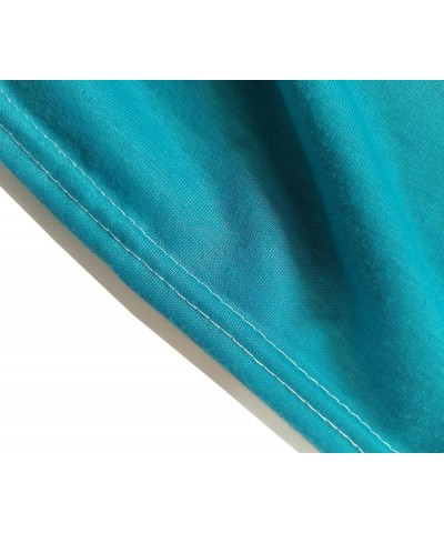 Women Yoga Ballet Wrap Skirt, Beach Cover Up Skirt, Athletic Skirt Sarong for Yoga Ballet Tennis Jogging 2238-cyan $10.59 Skirts