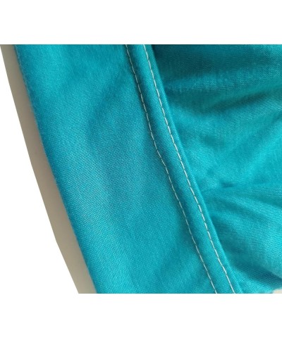 Women Yoga Ballet Wrap Skirt, Beach Cover Up Skirt, Athletic Skirt Sarong for Yoga Ballet Tennis Jogging 2238-cyan $10.59 Skirts