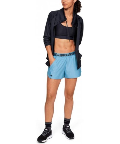 Women's UA Play Up 2.0 Shorts Mobile Blue//Black $14.35 Activewear