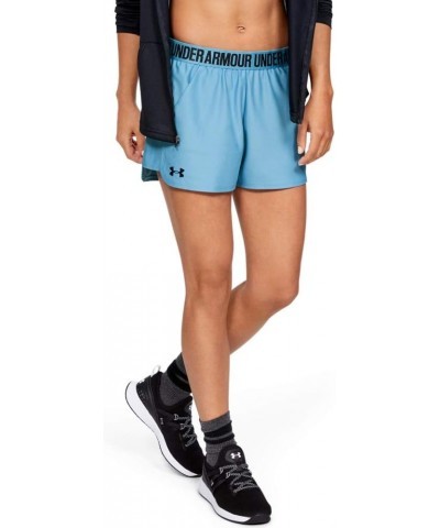 Women's UA Play Up 2.0 Shorts Mobile Blue//Black $14.35 Activewear