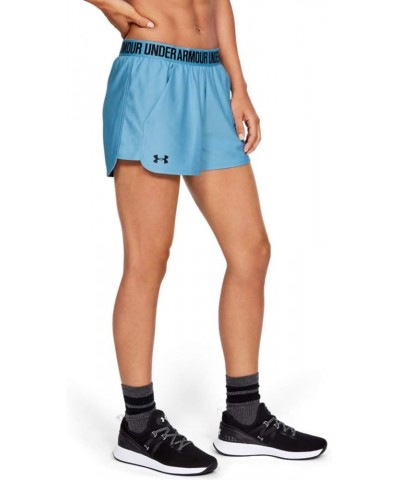 Women's UA Play Up 2.0 Shorts Mobile Blue//Black $14.35 Activewear