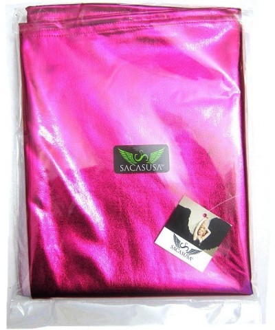 Shiny Stretchy Metallic Liquid Wet Look Mini Skirts 10 Colors Fuchsia $13.10 Skirts