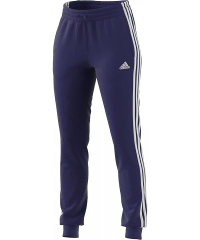 Women's Essentials Single Jersey 3-Stripes Pants Legacy Indigo/White $17.40 Pants