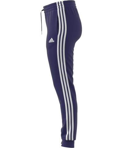 Women's Essentials Single Jersey 3-Stripes Pants Legacy Indigo/White $17.40 Pants