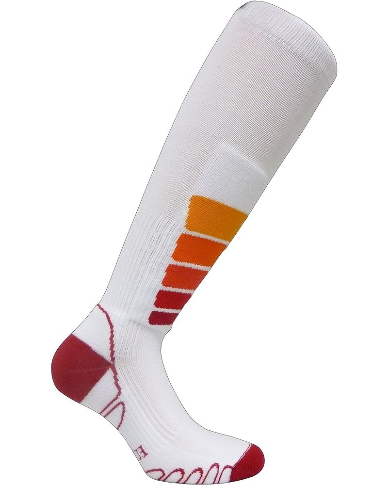 Eurosocks 0116 Ski Compression Plus OTC Ski Socks-Pair White $11.80 Activewear