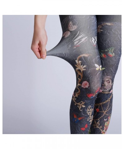 Women Tights, Sheer High Waist Pantyhose, Vintage Control Top Stockings, Siwa 3 Idole Liberty $19.71 Socks