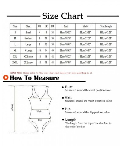 Plus Size Swimsuit for Women Casual One Piece Bathing Suits Bikini Ties Swimsuits Fashion Pretty Print Tankini Set 04 Blue $9...