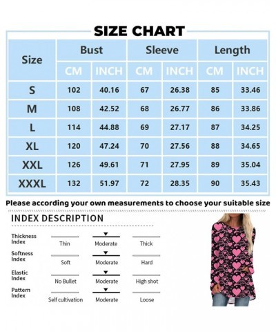 Womens Tops Business Casual Shirts Long Sleeve Blouses Tunic Graphic Print Womens Crewneck Sweatshirt Fall Outfits D320-light...