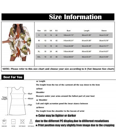 Beach Dresses for Women,2024 Spring Summer Trendy Batwing Sleeve Print Boho Dress,Casual Loose V Neck Flowy Ruched Mini Dress...