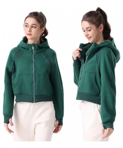 Womens Zip Up Hoodies ​Cropped Sweatshirts Fall Outfits,Fall Outfits 2023 Winter Clothe, Fashion Jackets Dark Blue $14.70 Hoo...