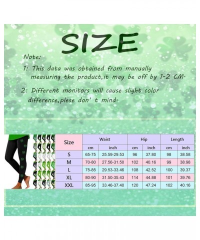 Leggings for Women Workout Out Leggings St Pa Day Print Color Block Pants Soft Stretchy Leggings Fitness Yoga Fitting Tights ...