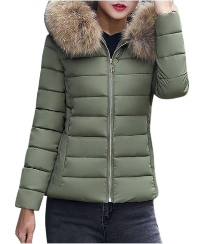 Long Puffer Vest Women Vest With Hood Sleeveless Warm Down Coat With Pockets Quilted Vest Down Plus Size Winter Long F-army G...