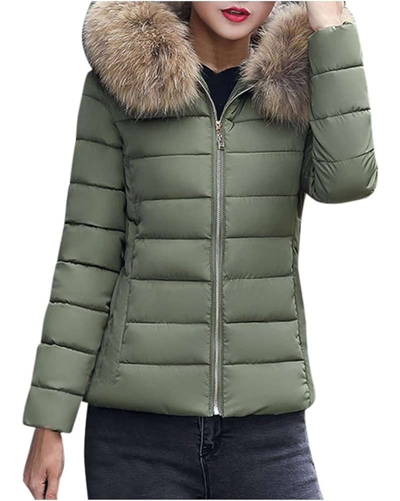 Long Puffer Vest Women Vest With Hood Sleeveless Warm Down Coat With Pockets Quilted Vest Down Plus Size Winter Long F-army G...