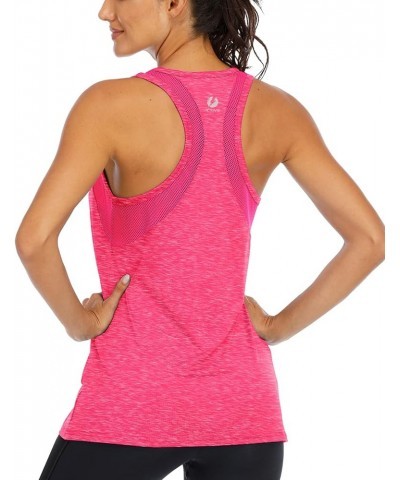 ICTIVE Workout Tank Tops for Women Loose fit Yoga Tops for Women Mesh Racerback Tank Tops Open Back Muscle Tank Rose $13.10 A...