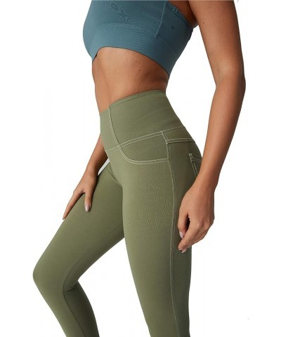 Women's Stretchy Jeggings High Waist Tummy Control Jean Leggings with Pockets Green $9.89 Others