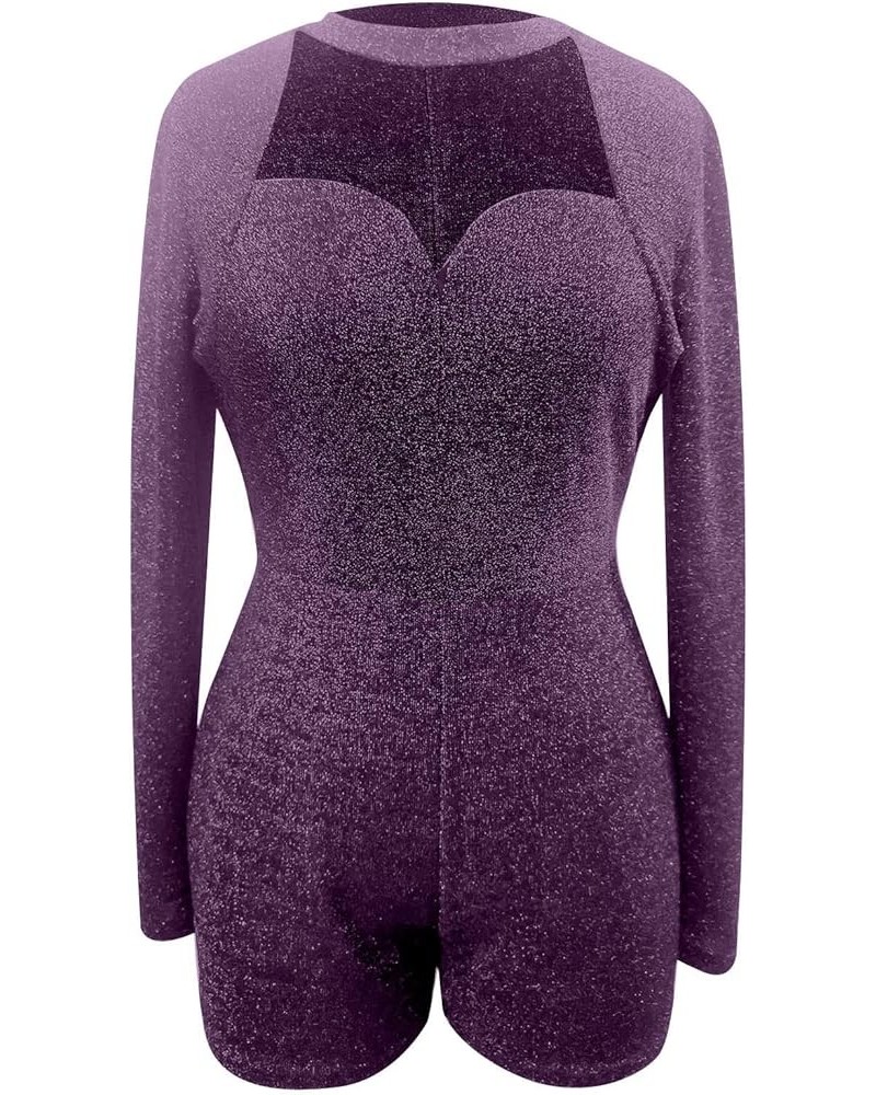 Women's Classy Outfits Fashion Sexy Solid Color Leeveless Short Mini Dress Cocktail, S-3XL 8-purple $8.79 Dresses