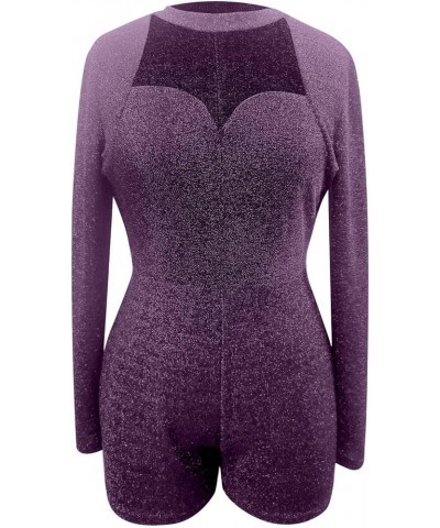 Women's Classy Outfits Fashion Sexy Solid Color Leeveless Short Mini Dress Cocktail, S-3XL 8-purple $8.79 Dresses