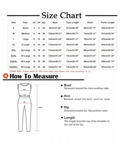 Pants Suit for Women Dressy Casual 2 Piece Suits Set Business Work Clothes Plus Size Blazer Sets Professional Outfits 24-coff...