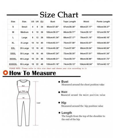 Pants Suit for Women Dressy Casual 2 Piece Suits Set Business Work Clothes Plus Size Blazer Sets Professional Outfits 24-coff...