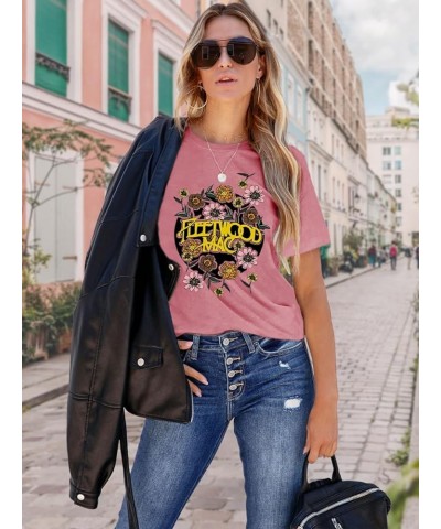 Vintage Texas T Shirt 1845 Womens Summer Funny Casual Map Graphic Tees Short Sleeve Tops C-pink $11.03 T-Shirts