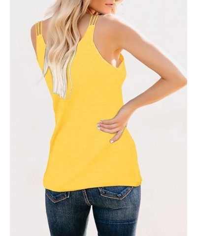 Sunset Tank Tops Women Casual Summer Beach Sleeveless Hawaiian Graphic Tee Sunshine Shirt Cute Country Vacation Vest Ｘ－ｙｅｌｌｏｗ...