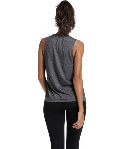 Workout Tank Tops for Women-Womens Funny Saying Fitness Gym Racerback Sleeveless Shirts Muscle Tank-grey $14.15 Tanks