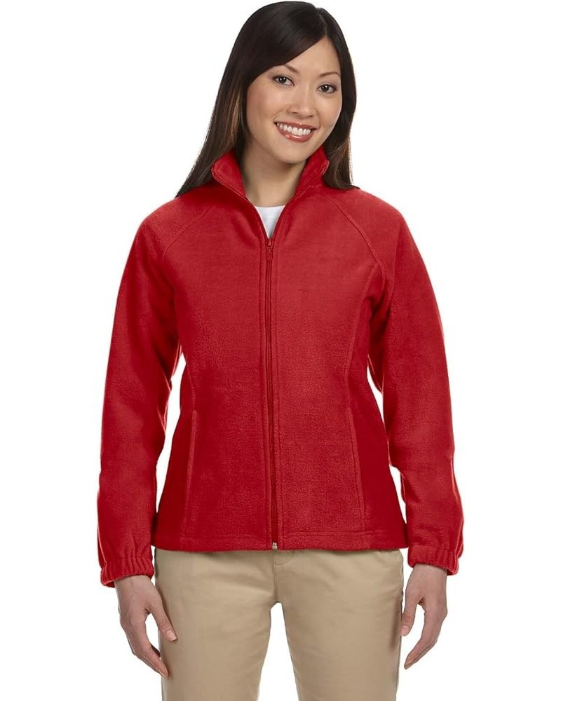 Ladies 8 oz. Full-Zip Fleece Red $15.06 Jackets