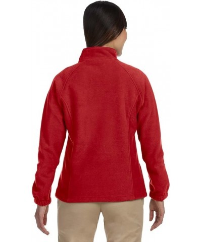 Ladies 8 oz. Full-Zip Fleece Red $15.06 Jackets