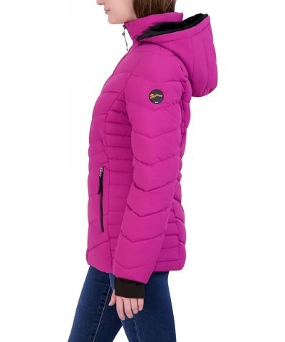 Women's Stretch Shell Water Resistant Jacket Magenta $27.75 Jackets