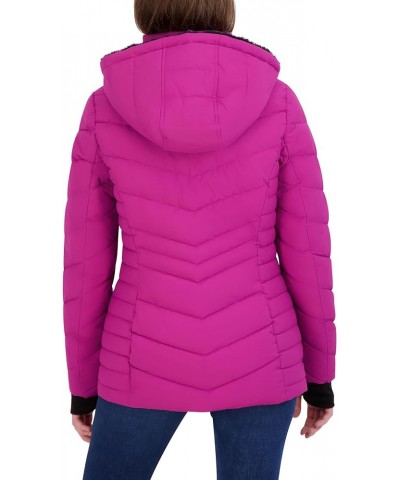 Women's Stretch Shell Water Resistant Jacket Magenta $27.75 Jackets