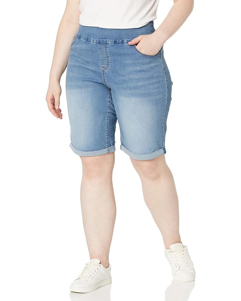 Women's Amanda Pull on Bermuda Short Plus Size Jacksonville Whiskers $10.06 Shorts