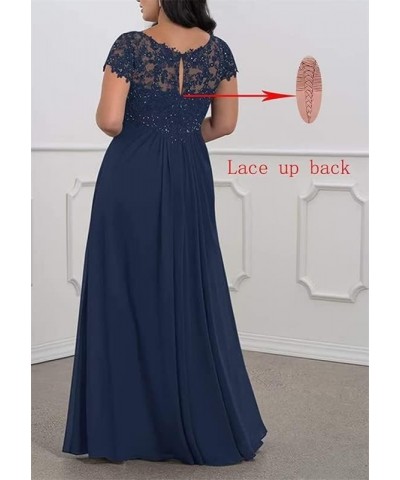 Mother of The Bride Dresses Lace Appliques Chiffon Wedding Guest Dresses for Women Beaded Formal Evening Gown Orange $36.89 D...